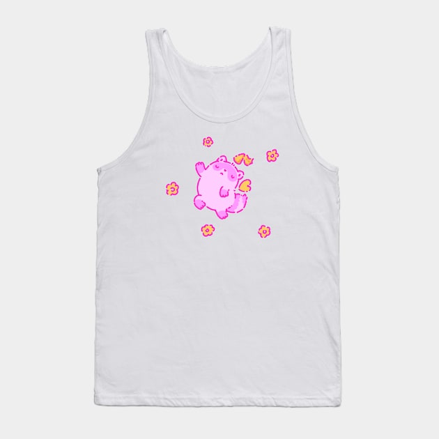 Fairy raccoon Tank Top by Tinyarts